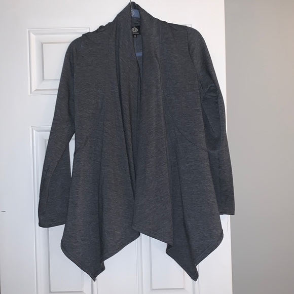 bobeau Sweaters - Bobeau Grey Wrap Women’s Size Medium